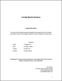 Lonely Hearts Ventura