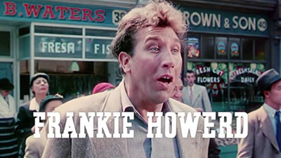 Frankie Howerd breaking the fourth wall